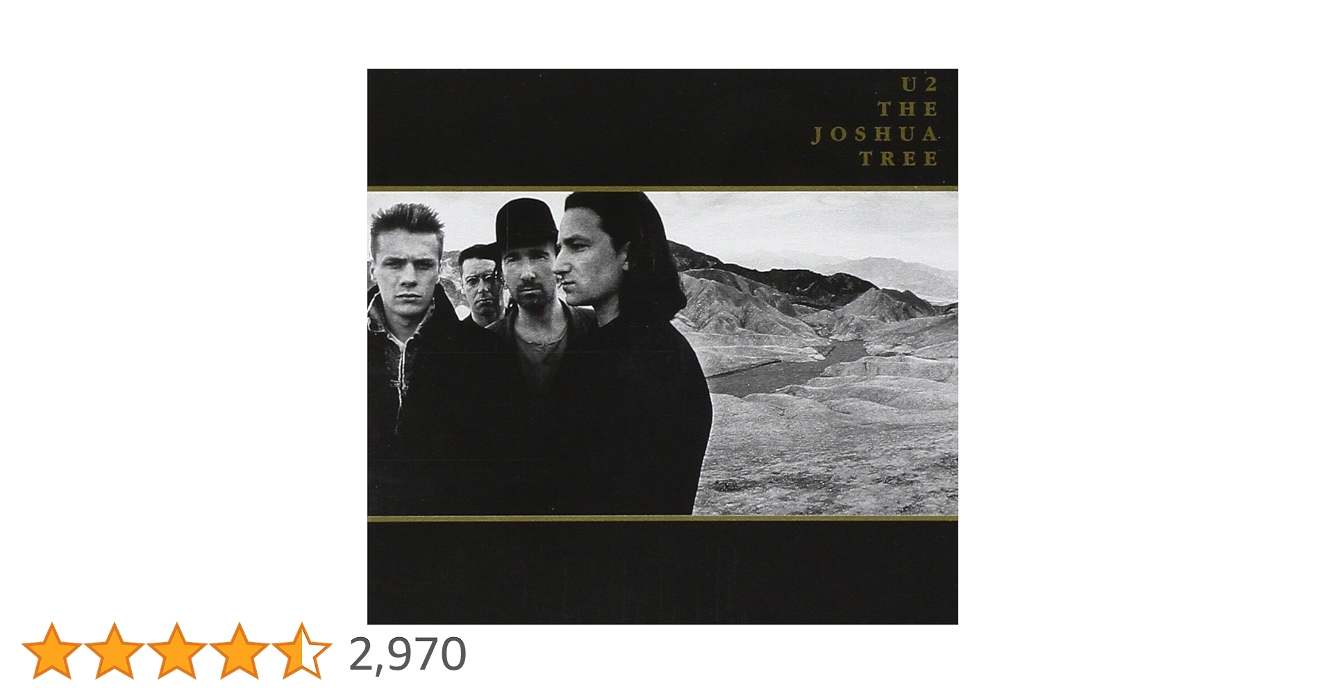 ◾️️究極高音質2LP重量盤■U2 ■The Joshua Tree◾️2LP / 2 Vinyl | The Joshua Tree | U2